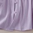 thumbnail image 6 of Womens Athletic Tops Women's T-Shirts Casual Embroidered Top for Everyday Comfort and Seasonal Style Purple 3XL, 6 of 7