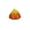 C002- Clear (Surprised Face), variant on Squeeze Slow Rising, Silent Squeeze Toys, Adhd Squeeze Toys, Desk Toys for Office for Adults, Sensory Squeeze Toys, Flame Shape, 1 Pc