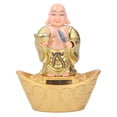 thumbnail image 2 of Figura de Dios Solar de la Riqueza, Dinero de la Suerte Buda Maitreya Estatua de Buda con energía Solar Dinero de la Suerte Buda Maitreya Funcionamiento Suave, 2 of 8