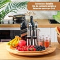 thumbnail image 3 of Organizador de Cocina de Base Giratoria, Lazy Susan Giratorio, Plato Giratorio para Centros de Mesa, Especiero, 3 of 4