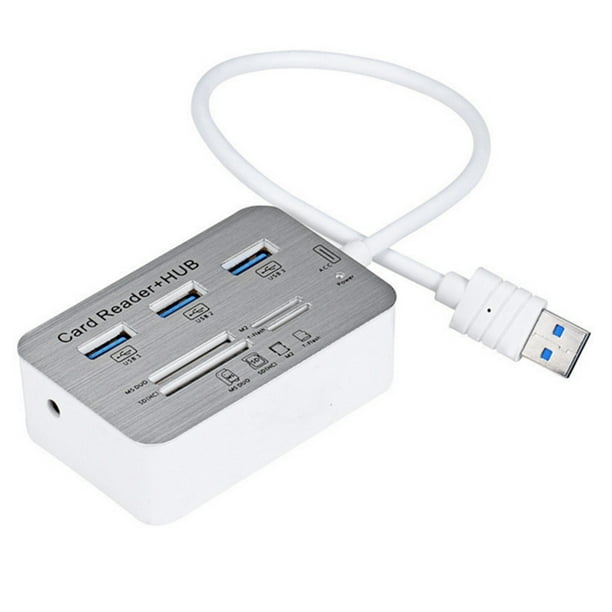 HP - Adaptateur USB A 3.1 vers USB C avec lecteur de carte SD / TF, No