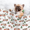thumbnail image 3 of Pofeuu Camp Van Print Puppy Blanket,Dog Blankets,Pet Blanket Cozy Cat Blankets for Indoor Cats, Fuzzy Pet Blanket for Kitten Doggy Dog Blankets-Small, 3 of 8