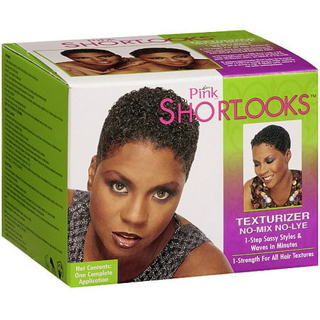 Luster's Pink ShortLooks No-Mix No-Lye Texturizer (Best Texturizer For Short Fine Hair)