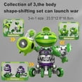 thumbnail image 3 of 3 in 1 Assembly Deformation For Boys Robot Doll Plant Vs. Zombie Mecha fighter PVC Action Figure Model Kid Gift3 in1 Remote Control Robots, 3 of 5