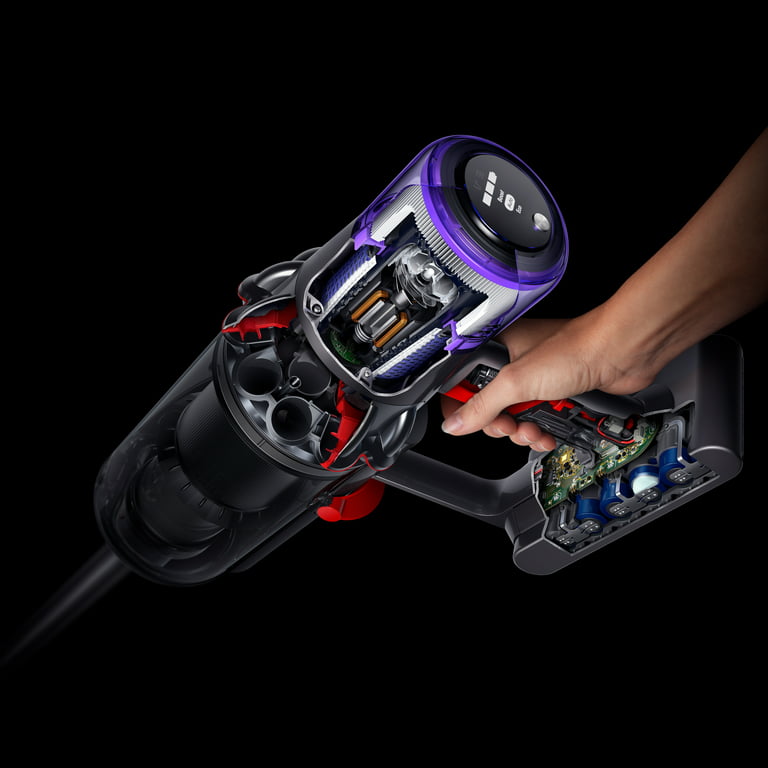 How to replace the battery on your Dyson V10 or V11™ cordless vacuum. 