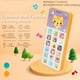 thumbnail image 3 of Juguete para Teléfono Celular de bebé Teléfono de Juego para Niños Pequeños con 18 Botones 6 Modos Juguetes de Efectos de Sonido Múltiples para Bebés de 1 Año Carga USB ANGGREK  Otros, 3 of 8