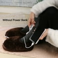 thumbnail image 4 of Fesfesfes Plush Slippers Adult USB Heated Slippers Heated Feet Warmer Winter Office Heating Shoes Timing Warm Plush Indoor Comfy Slippers One Size(12)(One Size(12)), 4 of 9