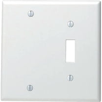WALL PLATE WHITE 2GANG (Pack of 1)