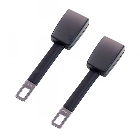 MELIVO 2 Pcs Seat Belt Extender, Car Safety Seat Belt Buckle Extension Extender, Lengthening Accessory