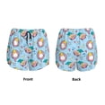 thumbnail image 3 of Daiia Gnome Pool Party Pattern Women's 2 in 1 Running Shorts - Lightweight Athletic Workout Gym Yoga Shorts Liner with Phone Pockets-X-Large, 3 of 7