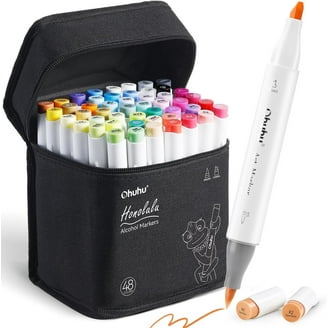 Prismacolor Premier Double-Ended Art Markers, Fine and Chisel Tip