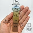 thumbnail image 2 of Cute Dog Bookmark – Metal Bookmarks For Dog Moms – For Dog Lovers Pet Owners And Book Readers – Adorable Bookmarks For Women And Girls, 2 of 6