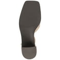 thumbnail image 6 of Journee Womens Evangeline Square Toe Stacked Heel Pumps, Widths Available, 6 of 9