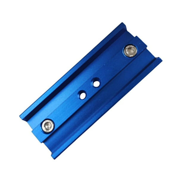 Accesorios de placa de montaje para trípode ecuatorial de telescopio de fácil instalación de 108 mm azul