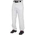 thumbnail image 2 of Rawlings Adult Semi-Relaxed Pinstripe Pant | White/Black | XLRG, 2 of 3
