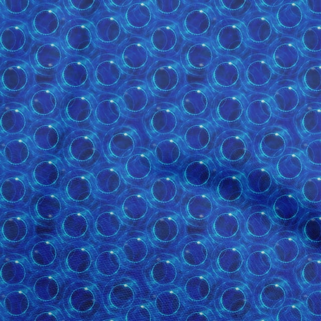 oneOone Cotton Cambric Blue Fabric Abstracts Craft Projects Decor Fabric Printed By The Yard 56 Inch Wide