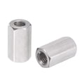 thumbnail image 5 of Uxcell M5 x 0.8-Pitch 15mm Length 304 Stainless Steel Metric Hex Coupling Nut, 10-Pack, 5 of 5