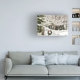 thumbnail image 3 of Kurt Shaffer Photographs 'Merry Christmas Wreath In The Snow' Canvas Art, 3 of 4