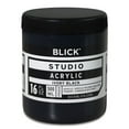 thumbnail image 2 of Blick Studio Acrylics - Ivory Black, 16 oz jar, 2 of 2