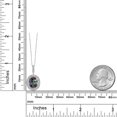 thumbnail image 6 of Gem Stone King 4.41 Ct Oval Green Mystic Quartz 925 Sterling Silver Pendant, 6 of 6