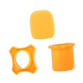 thumbnail image 3 of lionlar Bottom Rod Sleeve Holder Anti-slip for Studio Performance Speech Orange, 3 of 9
