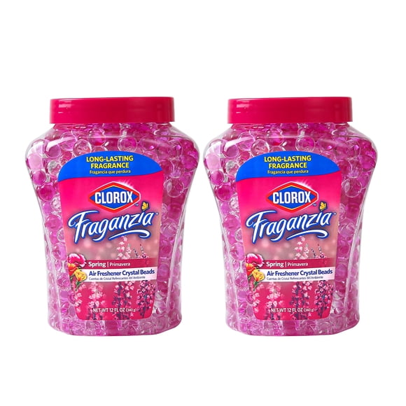 Ambientador Clorox Fraganzia aroma Primavera 710 ml, pack doble