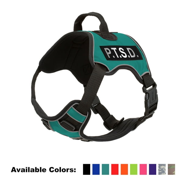 DogLine PTSD NoPull Dog Harness With Reflective Removable Patches