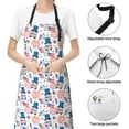 thumbnail image 6 of Picia American Gnomes Waterproof Apron for Unisex Adult - Adjustable Bib Apron with Pockets, Ideal for Cooking, Gardening, Painting, and Household Chores, 6 of 9