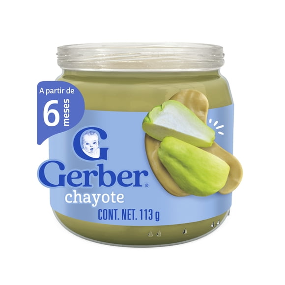 Alimento para lactantes Gerber cosecha natural chayote 113 g