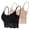 B, variant on 2 Pack Bras for Women BWASD No Underwire Lace Spaghetti Strap Bralettes Comfy Sweet Underwear Short Padded Slim Basic Cami Tank Tops Daily Wear M-XL