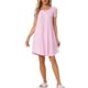 thumbnail image 2 of INSPIRAR CHIC Pijamas de Mujer Primavera Verano con Mangas Cortas y Bolsillos XL Rosa, 2 of 6