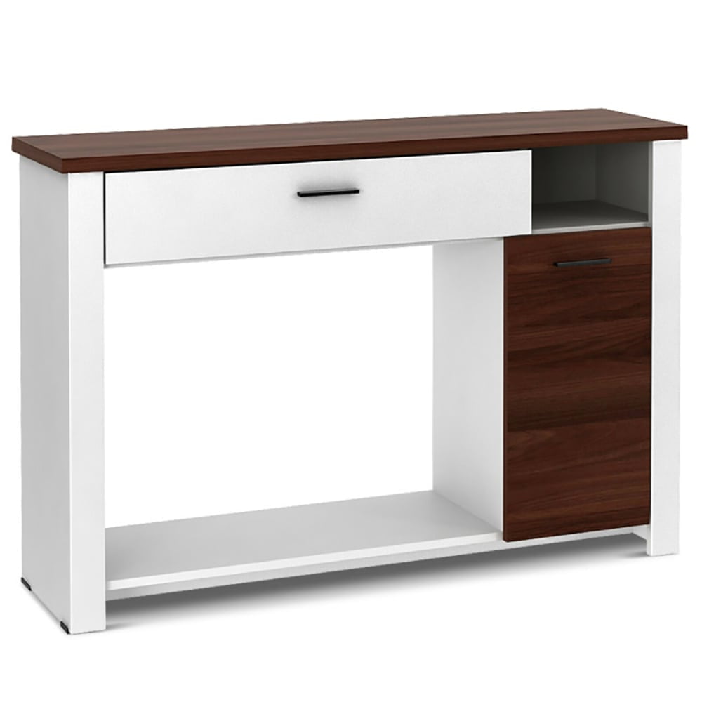 Spaco 48 Inch Console Table with Drawer and Cabinet, Entryway Table Hallway Table, Storage-Friendly Hallway Table for Foyer & Entry Spaces