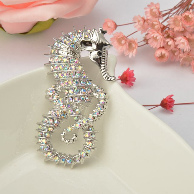 Broche con Colgante de Imitación de Cristal Fernando Pin de broche Temática de Caballito