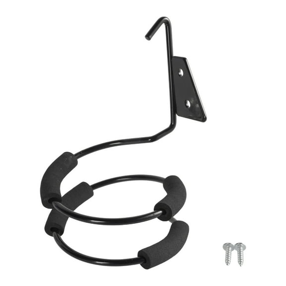 Practical Spiral Blow Dryer Stand Flat Hair Iron Wall Mont Hang Holder Organizer