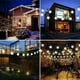 thumbnail image 3 of Guirnalda de luces solares para exteriores, 50 LED, 8 modos, para interior y exterior, para jardín, patio, casa, fiesta, boda, festival (luz blanca) [Clase energética A+], 3 of 5