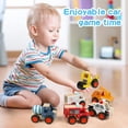 thumbnail image 6 of 6Pcs Wooden Cars for Toddlers 1-3,Car Toys,Push and Go Vehicle,Kid Vehicle Toys,Hand Push Car Toys for 1+ Year Old,Montessori, 6 of 7