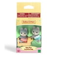 thumbnail image 2 of Calico Critters Husky Twins, lot de 2 figurines de poupée à collectionner avec accessoire de véhicule, 2 of 5