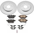 thumbnail image 2 of PowerStop Rear Geomet Coated Brake Rotor and Pad Kit Fits: SCION TOYOTA Select Models CRK7753, 2 of 4