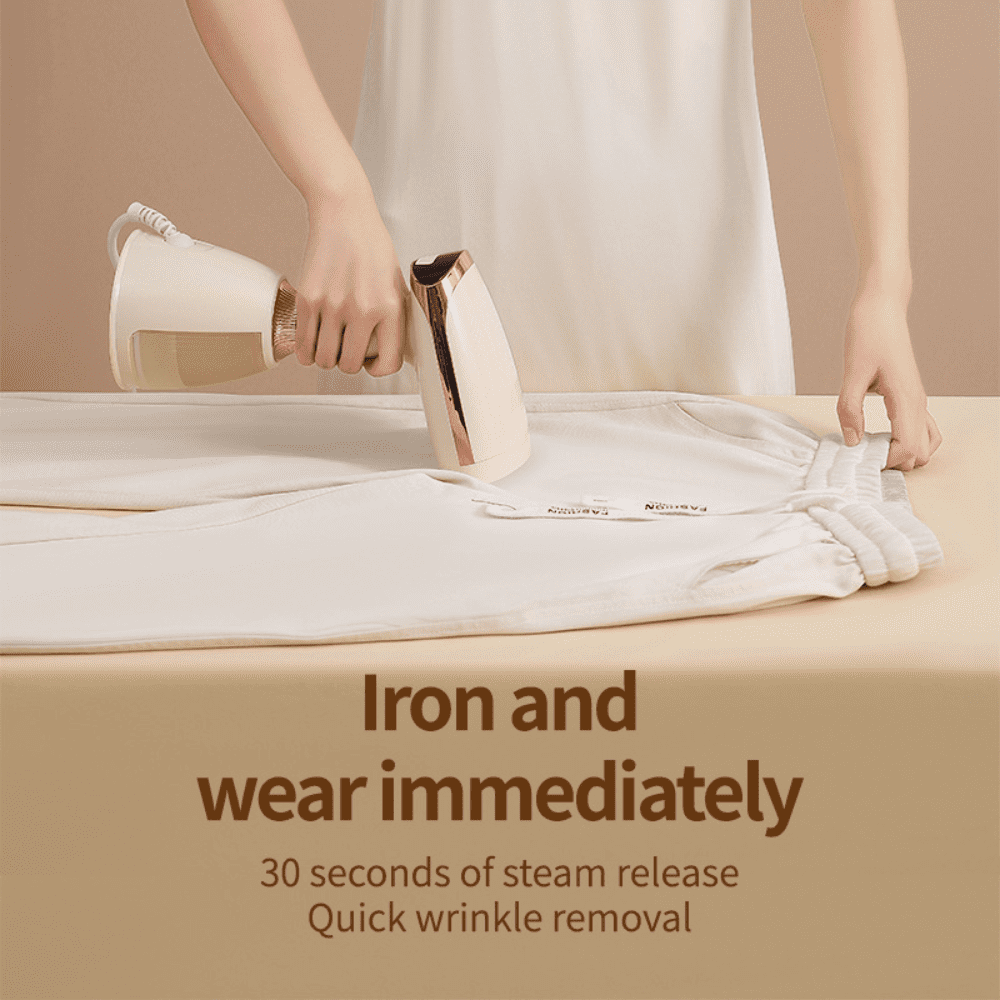 Handheld Hanging Ironing Machine,Steam Powered Small Household Portable Ironing Tool, Flat Ironing Hanging Ironing High-Power Wrinkle Removal Ironing Machine