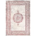thumbnail image 2 of KUKOON Vintage Red Medallion Distressed Area Rug, 2 of 4