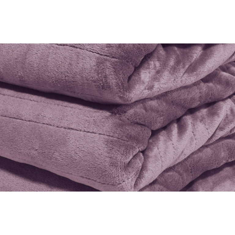 Purple heated blanket deals