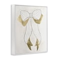 thumbnail image 3 of Stupell Industries Neutral Glam Ribbon White Framed Giclee Art design by Vanna Lam, 30 x 24, 3 of 8