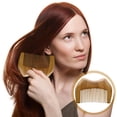 thumbnail image 4 of Shisuyan Wood Comb with Smooth Edges and Antistatic Design for Comfortable Home Use Assorted Color, 4 of 8
