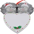 thumbnail image 2 of Adornos navideños de la familia Newstar, adornos colgantes, adornos navideños para árboles de Navidad, adornos navideños para parejas de erizos, 2 of 4