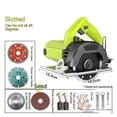 thumbnail image 2 of Electric Woodworking Circular Saw Cutting Machine Wood Metal Marble Tile Cutter Tile Stone Cutting Woodworking Tools Chainsaw, 2 of 7