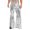 Silver, variant on Mens Shiny Metallic 70s Disco Dance Party Club Pants Sequins Bell Bottoms Hippie Silver M
