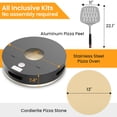 thumbnail image 4 of Dwellcozy Pizza Oven Outdoor Portable, 13 Inch Outdoor Pizza Oven Countertop, 4 of 7