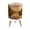 Color 3, variant on Small Trash Can with Lid Rustic Woodland Bear Deer Pine Trees Sun Wooden 1.8 Gallon Dog Proof Trash Can Round Garbage Can Waste Bin Wastebasket for Bathroom Bedroom Living Room