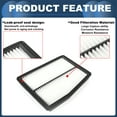 thumbnail image 4 of Unique Bargains Engine Air Filter Engine Filter Air Cleaner No.28113P0400 for Kia Sportage 2023-2024 Long life, 4 of 6
