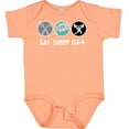thumbnail image 3 of Inktastic Weightlifting Eat Sleep Lift Sports Boys Baby Bodysuit, 3 of 5